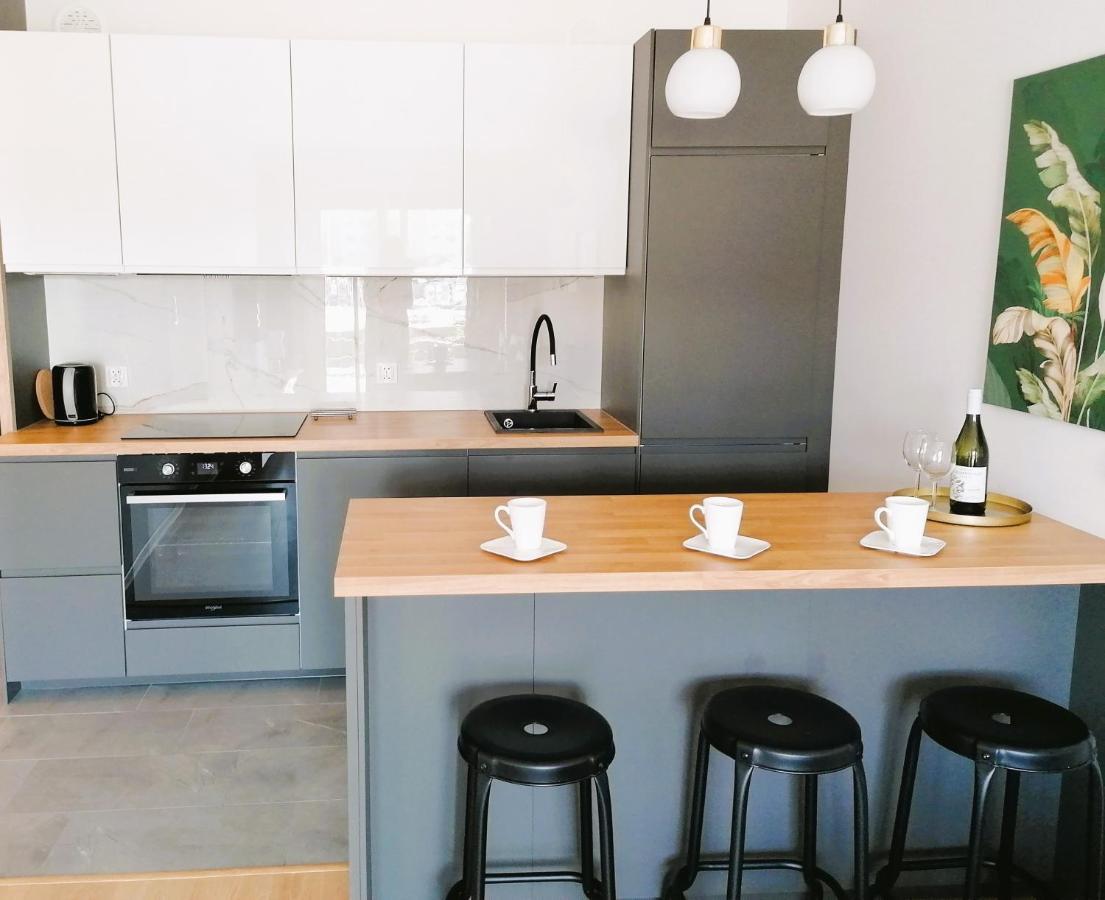 Apartament Ogrody 莱什诺 外观 照片